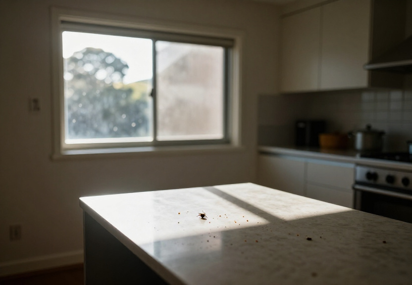 Ant trail along a Tamarama property’s exterior wall